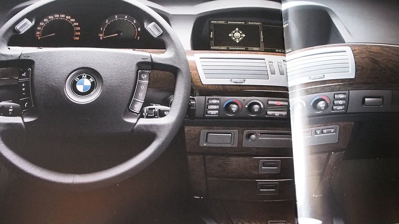 BMW Documenti: BMW 7er Prospekt 2002 – Usato da Zofingen venduto da sosalinos01 6
