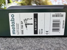 Metabo SBE 700 SP Schlagbohrmaschine Bohrer-Set 56 Zeichen