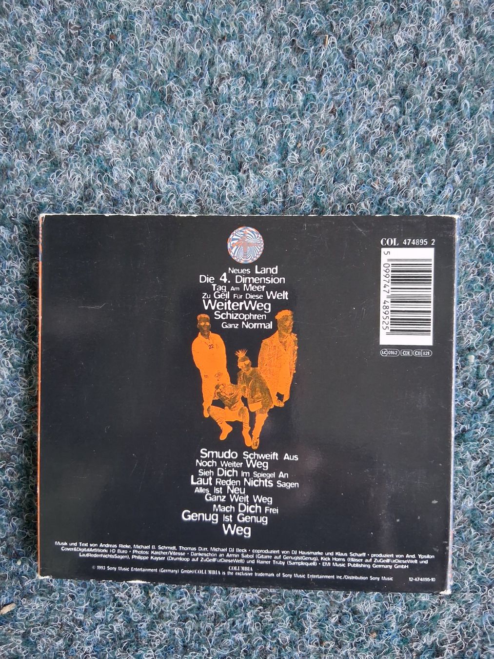 CDs: DIE FANTASTISCHEN VIER    Die 4. DIMENSION     CD – Gebraucht aus Wetzikon ZH von Ramones01 1