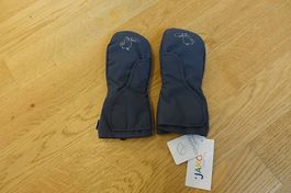 NEUE Kinder Fausthandschuhe, anthrazit, Gr. 5 (128/134)