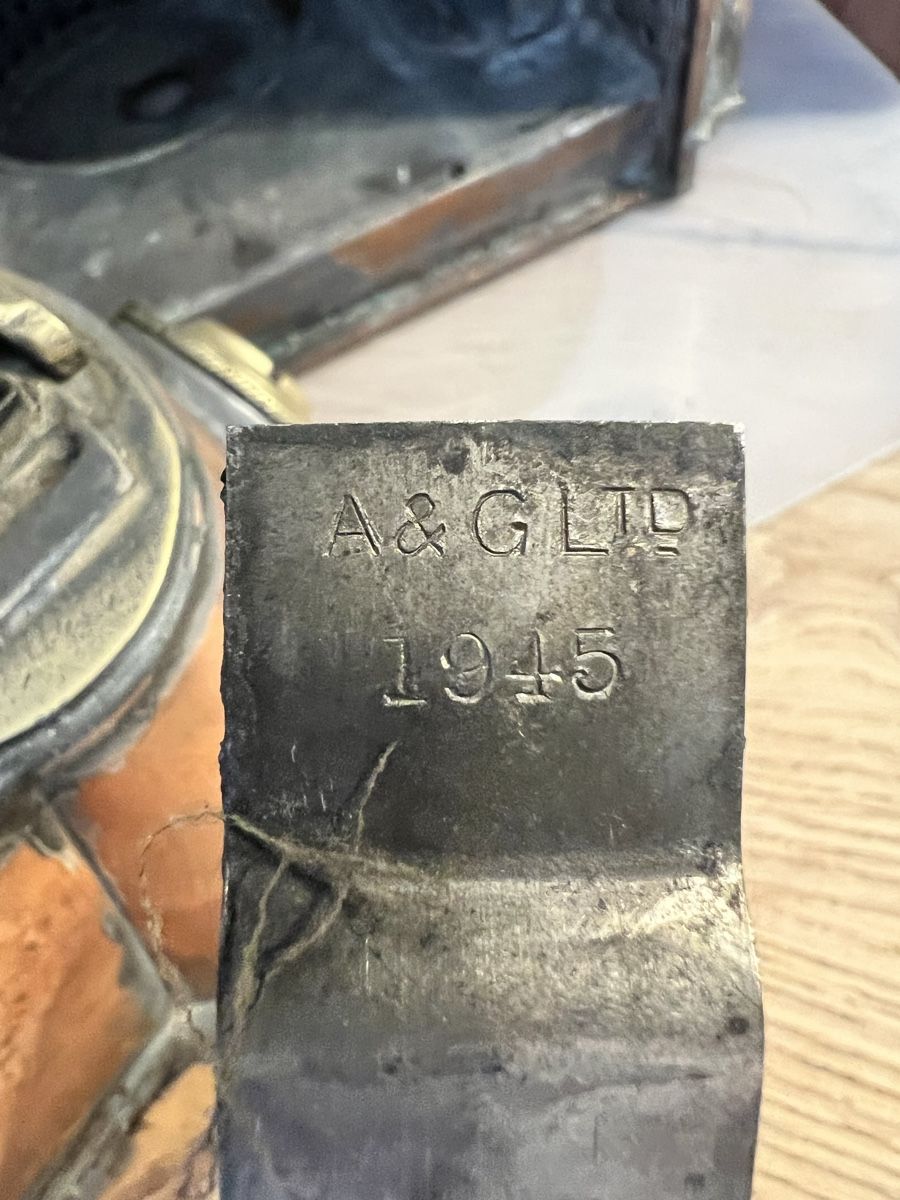 Lampade: Schiffslaterne Lampe 1945 – Usato da Sevelen venduto da Ritiplampi 6