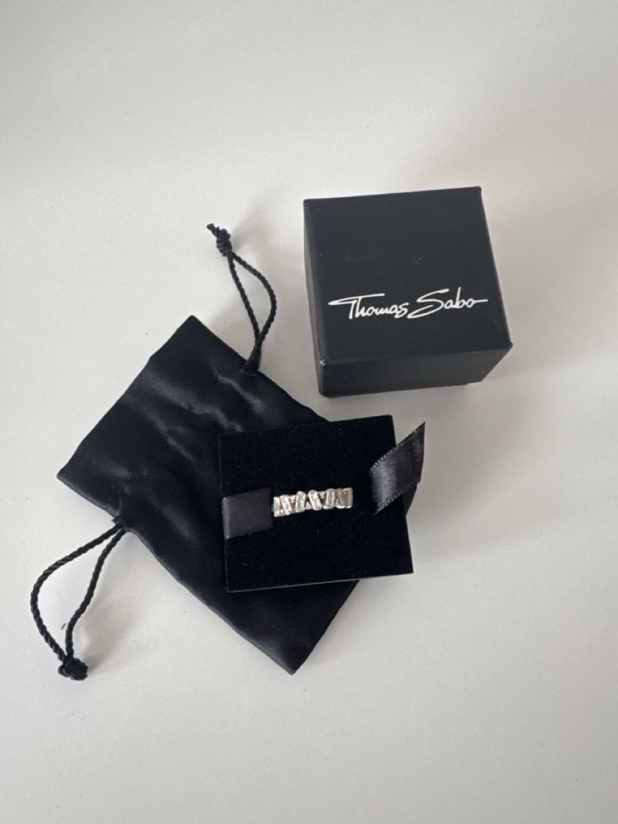 Thomas Sabo Anelli: Thomas Sabo Ring, Size 54, Sterling Silver, Great Gift! – Usato da Zürich venduto da lasaritta13 1