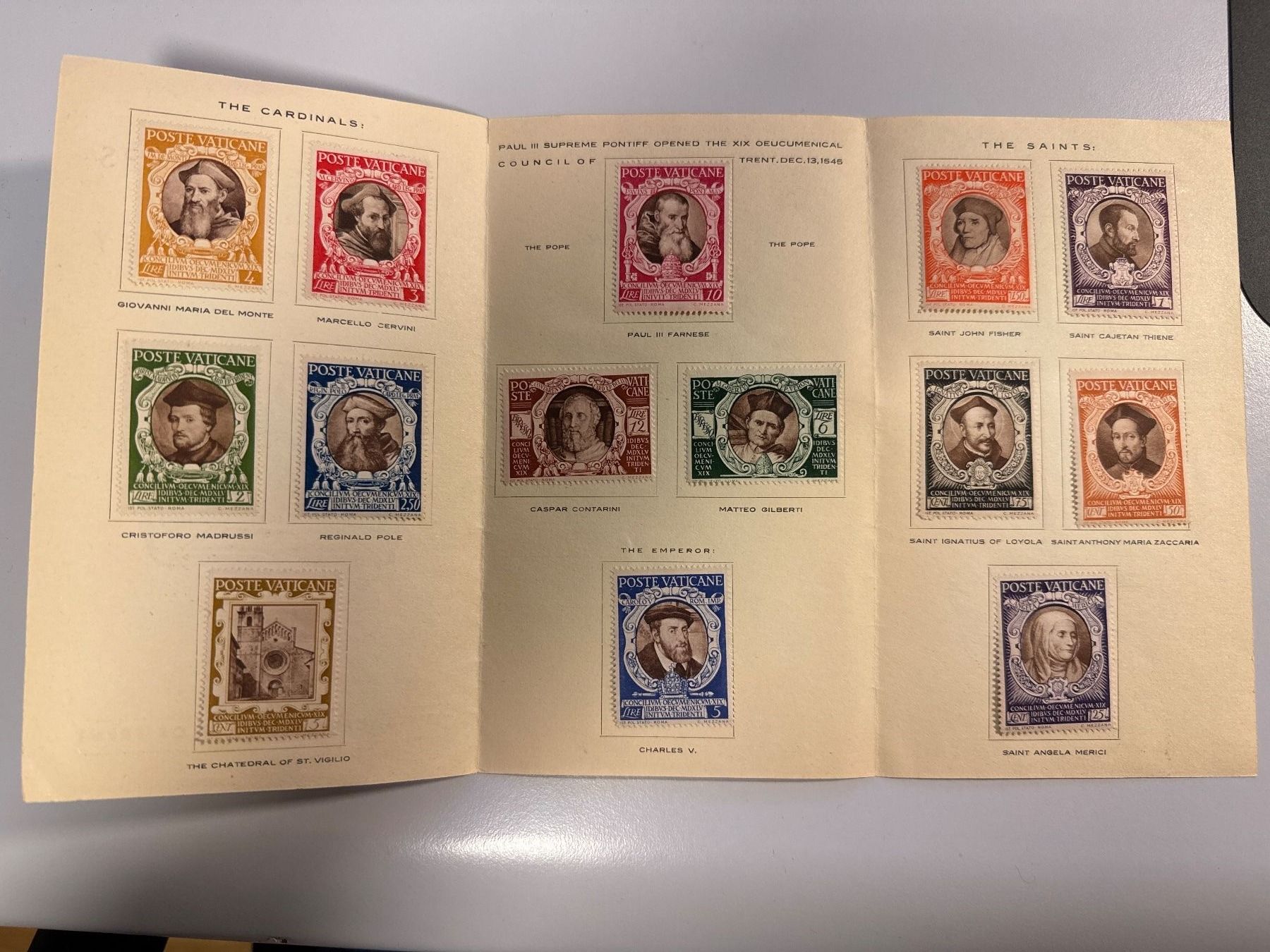 Tutti i francobolli: 1950 Vatican City - Postage Stamps – Usato da Küssnacht am Rigi venduto da SUOMIMASTER