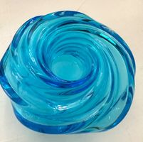 🟢 Bougeoir verre Murano aquaby Vistosi 2014 Nestlé Leuchter