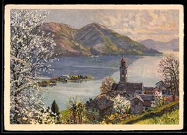 Ronco-s-Ascona, Panorama mit Kirche