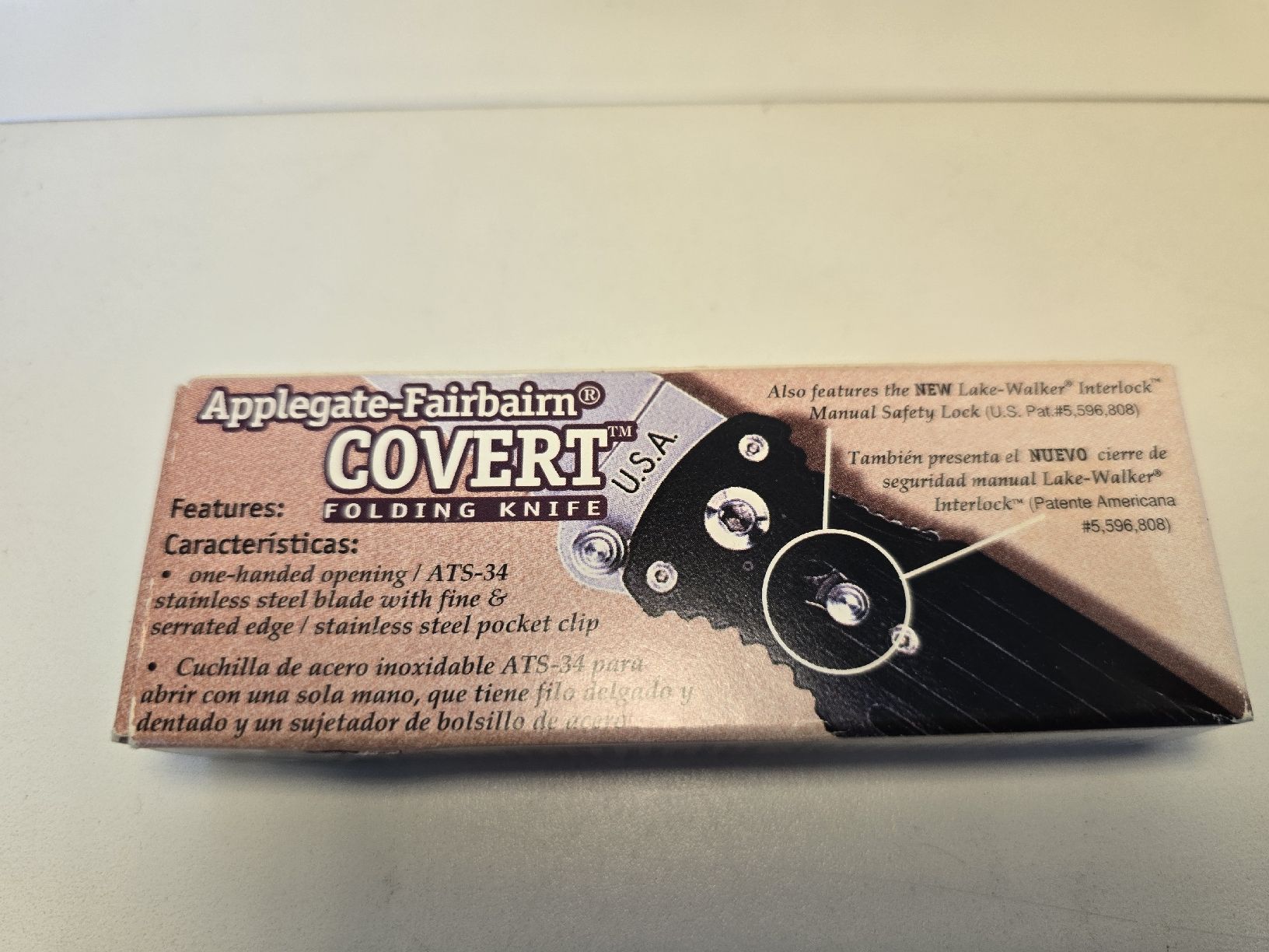 Gerber Zubehör: *Gerber Applegate-Fairbairn Covert Klappmesser ATS-34 – Neu (gemäss Beschreibung) aus winterthur von Sammlerecke 1