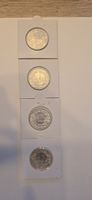 pieces 2chf 1958 a 1961 ab 1.-