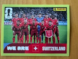 Panini WM 2026 - SUI 13 - Mannschaftsbild Schweiz