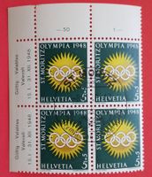 3193) W25x,  Sonne von St. Moritz im 4-Block Kt. 360.-