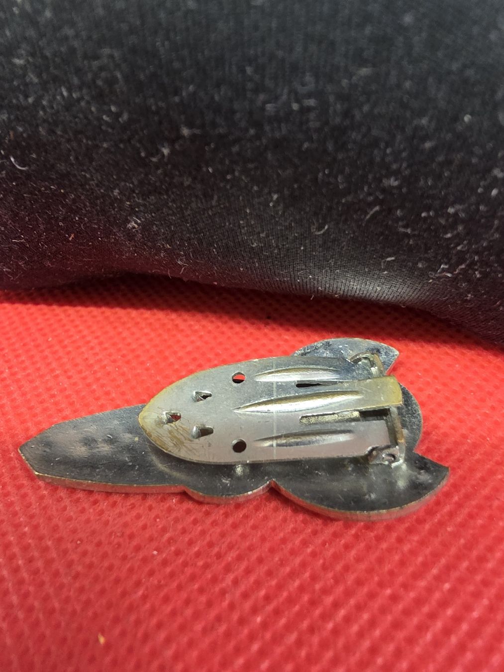 Broschen & Nadeln: Broche silberfarben mit Glitzersteinen gebraucht – Gebraucht aus Herisau von Antiques.AR 1