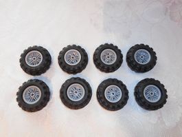 Lego Räder DM ca 55 mm  ( Set 802 )