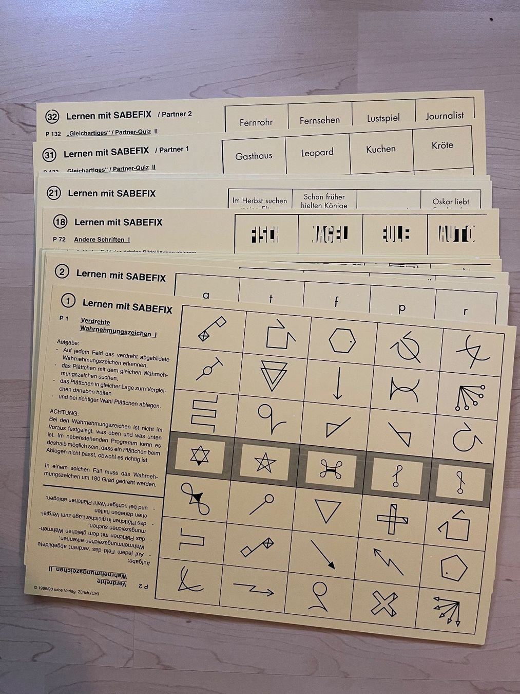 Jeux: Sabefix Lern-Kontrollspiel – Neuf (Voir description) à Zürich par Gurkis 6