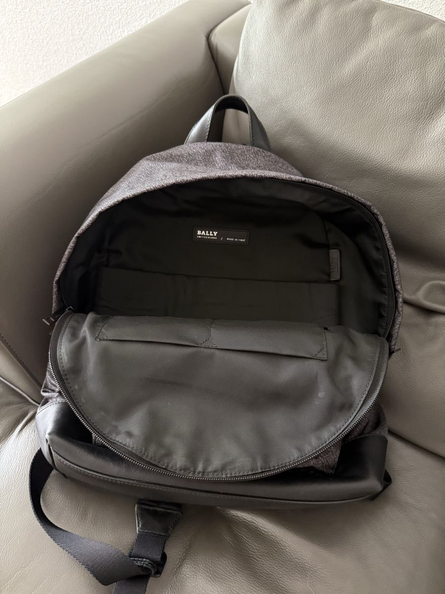 Bally Zaini: Bally Rucksack Grau/Schwarz NEU! – Nuovo e nell'imballaggio originale da Dättwil AG venduto da nika8810 7