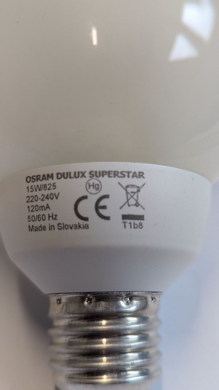 Osram Lampade: OSRAM 15W/825 Energiesparlampe – Usato da Sempach venduto da Noraa 1