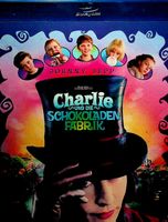 DVD blu-ray Charlie u. die Schokoladenfabrik mit Johnny Depp