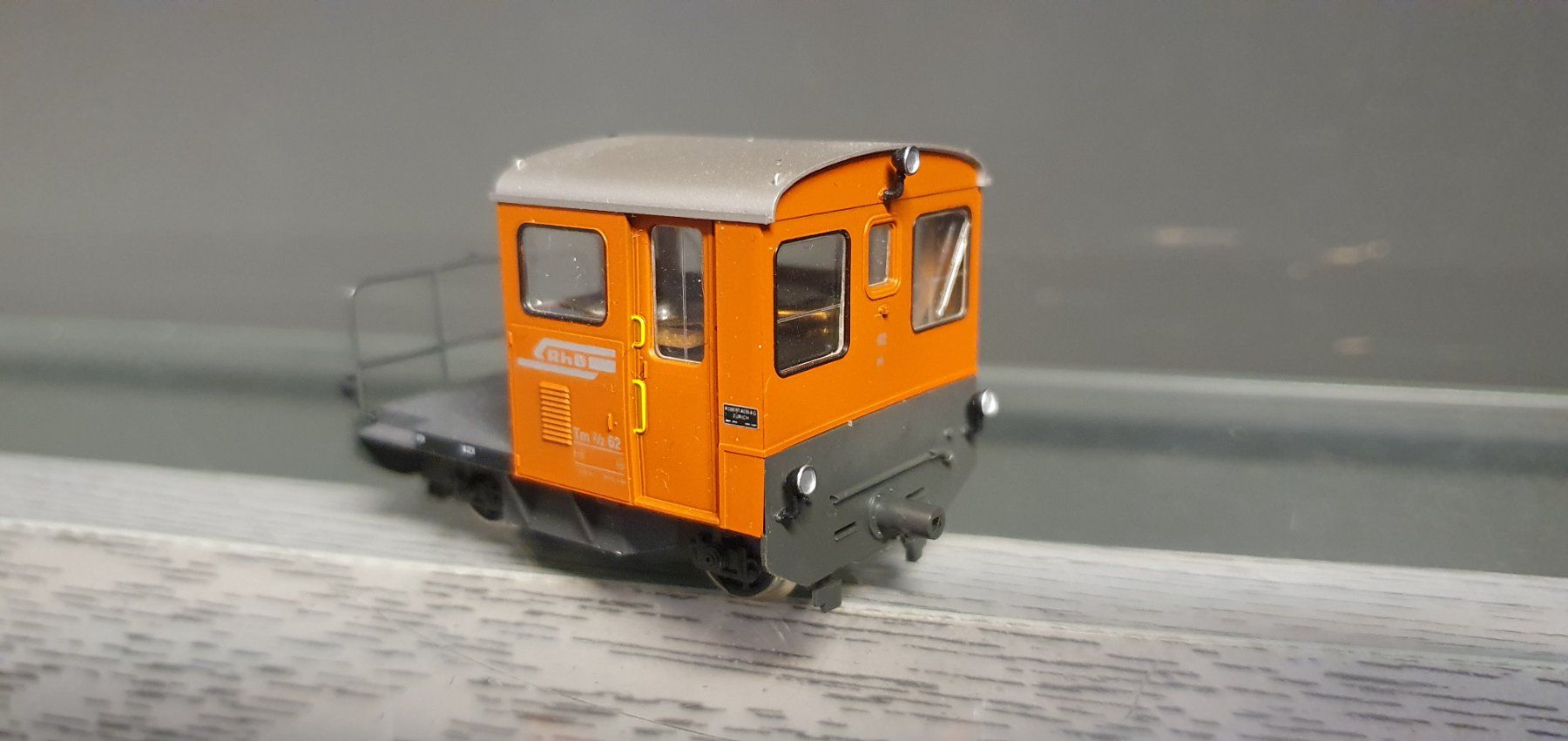 Bemo Modellini di ferrovie: BEMO: RHB TRAKTOR Tm 2/2 ORANGE 127362 OVP – Usato da Biglen venduto da taunus82 3