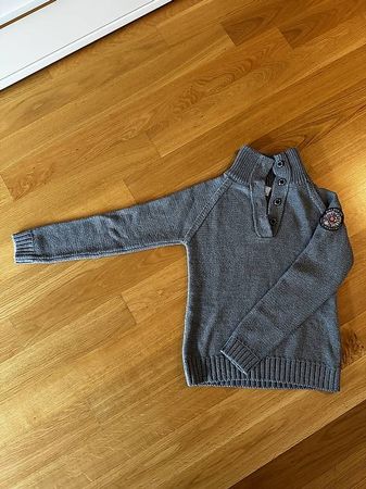 Bogner Fire and Ice, toller Wollpullover, grau
