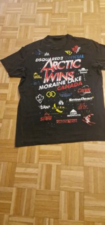 Dsquared2 Arctic Twins T-Shirt, Gr. XL, Top Zustand!