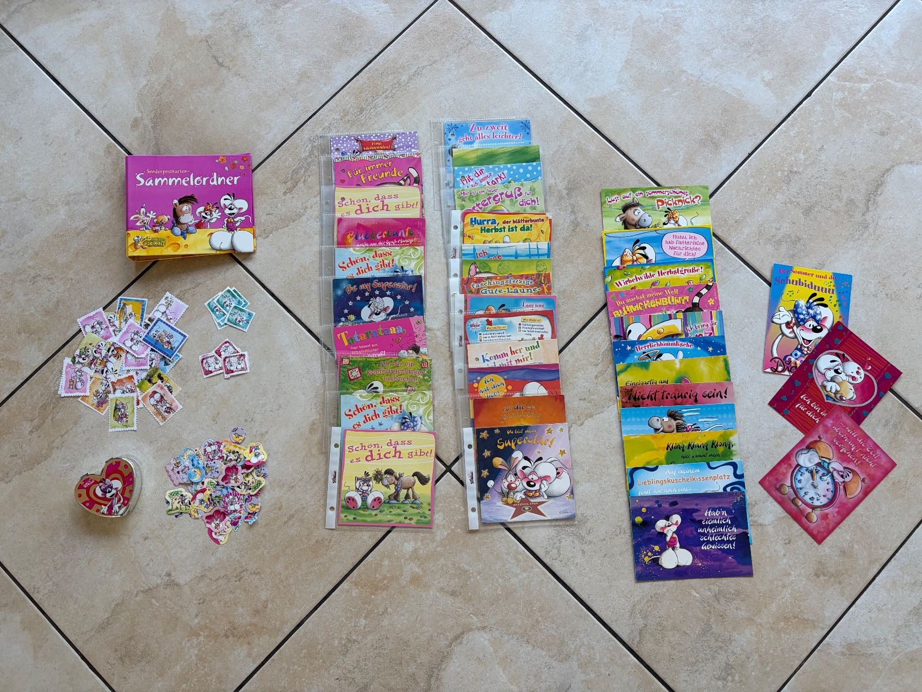 Cartoline postali: Diddle Sammlung Postkarten, Sticker & Briefmarken – Usato da Brüttisellen venduto da Fabiii.st