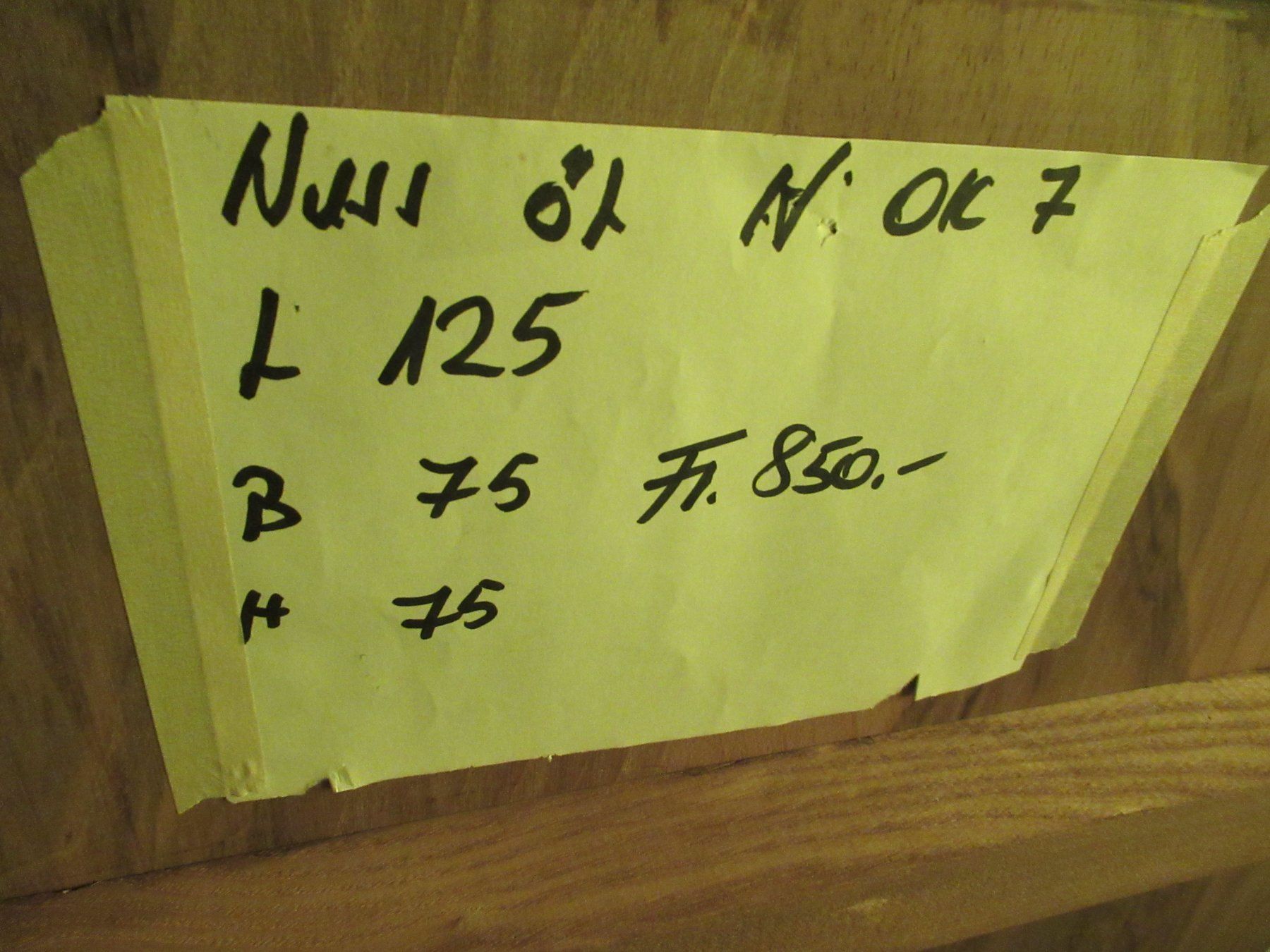 Tavoli: Beizentisch (Nuss/125) – Nuovo (secondo la descrizione) da Berg SG venduto da Pizza58 5