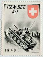 Soldatenmarke 2.WK, Panzerwagen Detachemente 6+7, Wi 3