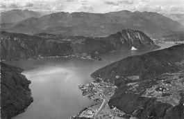 Lugano visto dal monte generoso