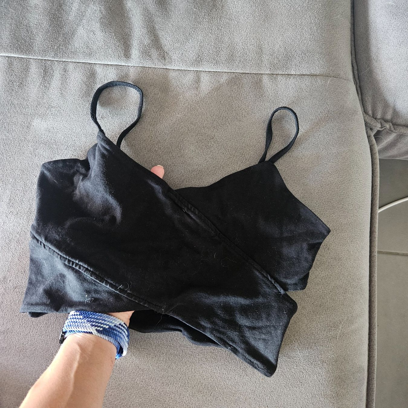 Bershka Tops: Mini top sexy Bershka M noir – Gebraucht aus Verbier von gab_2klq 1