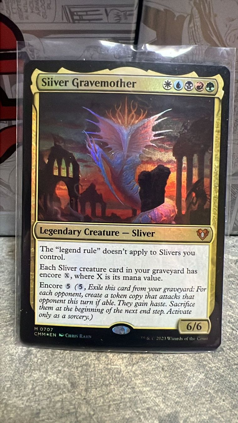 Magic The Gathering Carte collezionabili: Sliver Gravemother - Commander Masters Foil – Nuovo (secondo la descrizione) da Wilen b. Wollerau venduto da GarruksShop