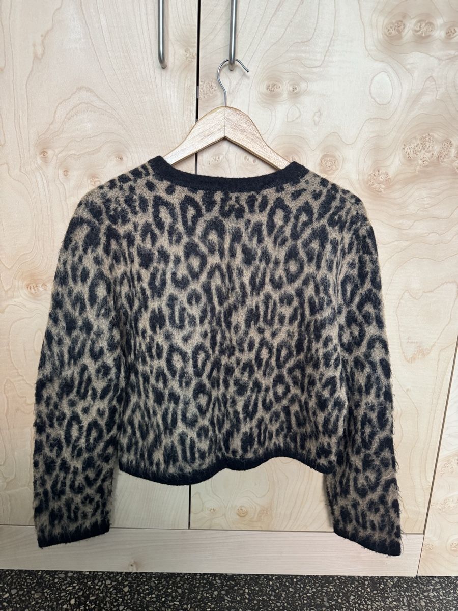 Massimo Dutti Giacche: Massimo Dutti leopard print button sweater cardigan S small – Usato da Zürich venduto da gva_r9gs 2