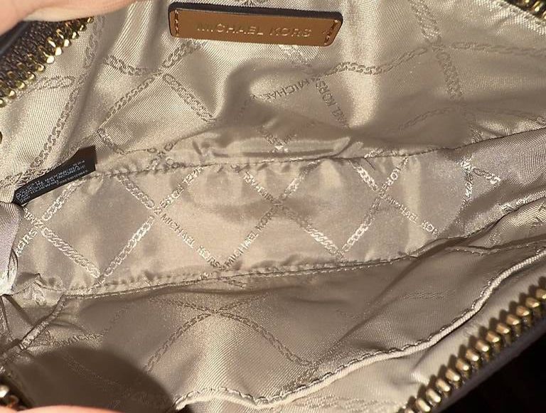 Michael Kors Taschen für Damen: MICHAEL KORS JET SET CHAIN POUCHETTE - BROWN – Gebraucht aus Balgach von lea_2rbr 3