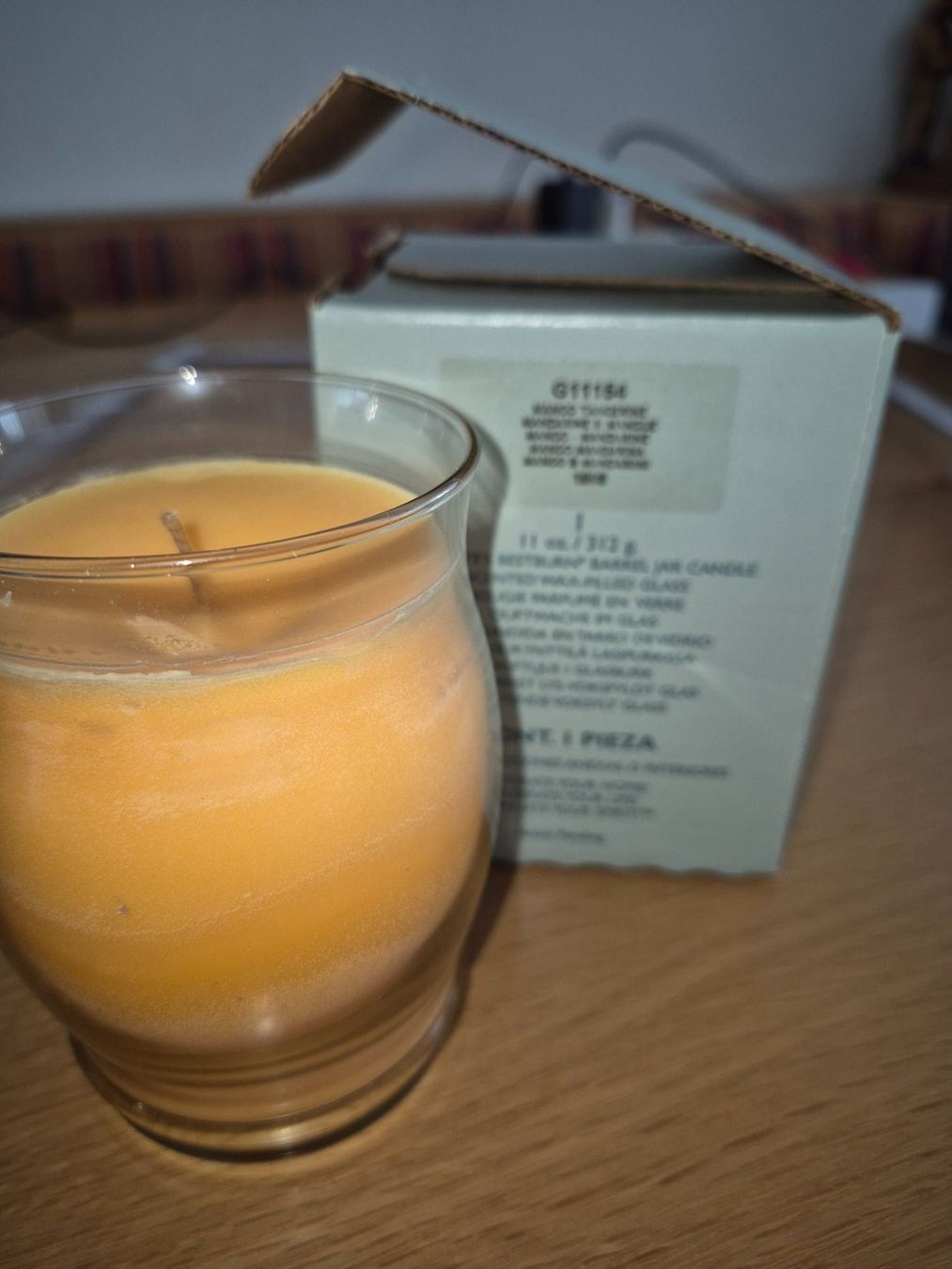 Partylite Candele: Partylite Duftwachsglas Mango Mandarine – Nuovo (secondo la descrizione) da Buttikon SZ venduto da sefa02 1