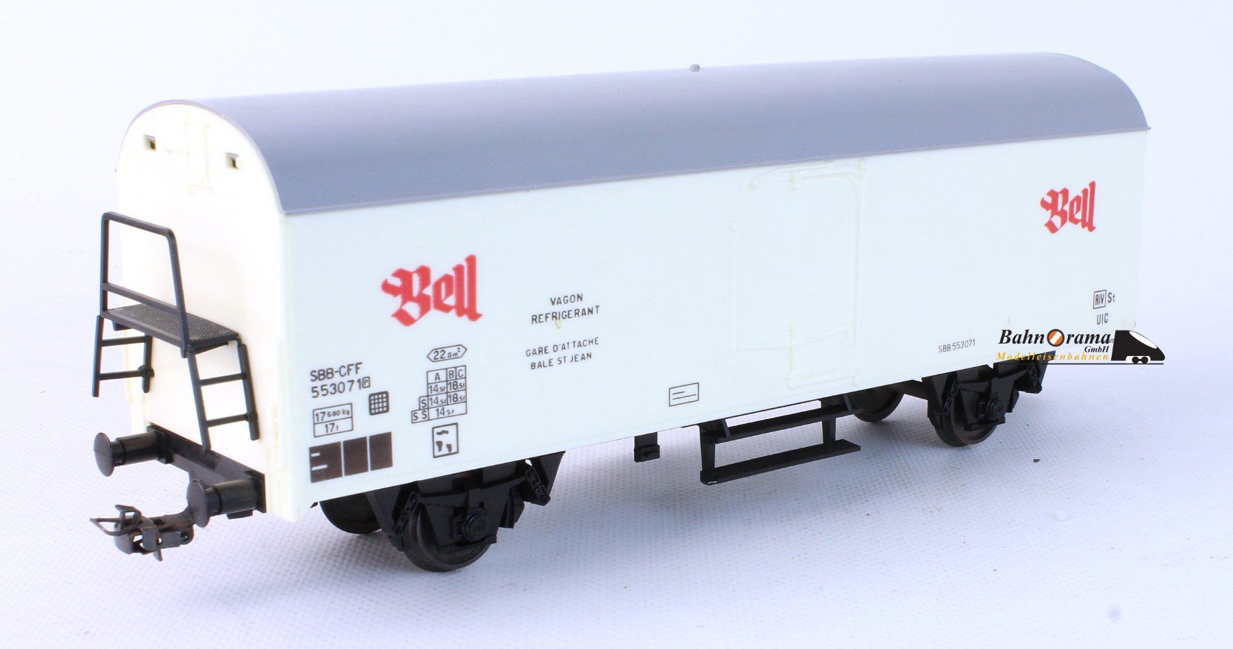 Lima Modellini di ferrovie: Lima Spur 0 SBB Güterwagen BELL – Usato da Bern venduto da Bahnora 1