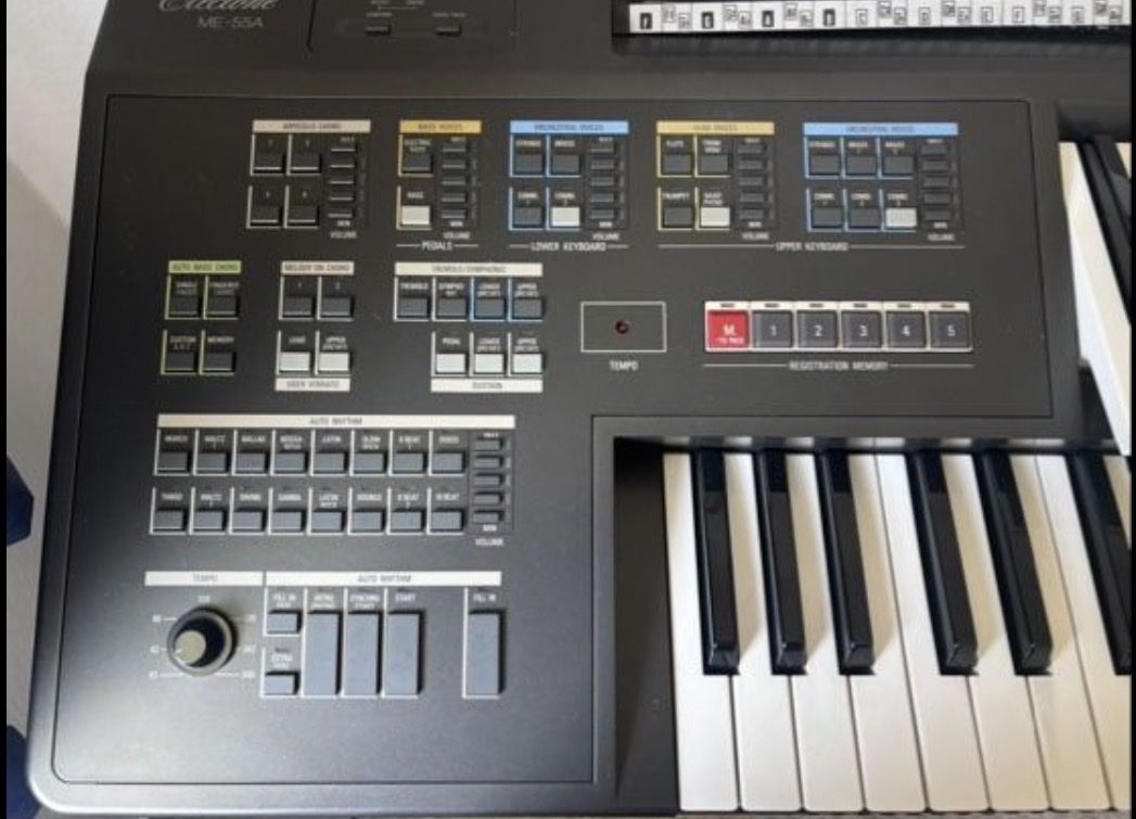Yamaha Strumenti musicali: Yamaha Electone ME-55A Orgel mit Zubehör – Usato da Zürich venduto da Rita017 7