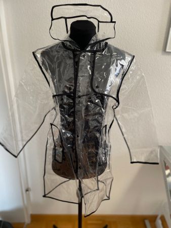Transparente Regenjacke neu ungetragen