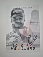 Autogrammkarte Loic Meillard Originalunterschrift