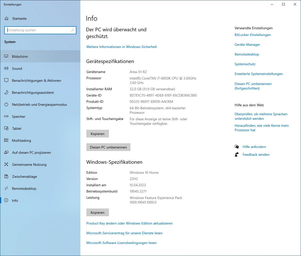 Alienware PCs: Alienware Area 51 R2 (Gaming-PC) – Gebraucht aus Frutigen von  6