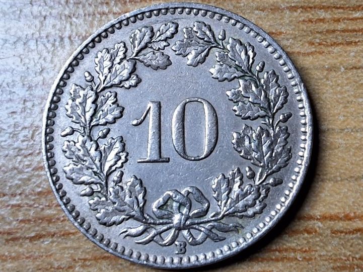 Tutti le monete: 10 Rappen 1951 - vorzüglich! – Usato da Münchenstein venduto da purbach1 5