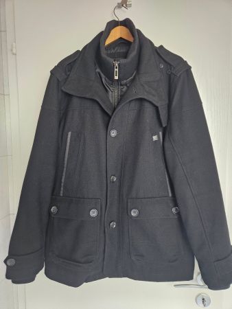 Winterjacke Wintermantel schwarz XL