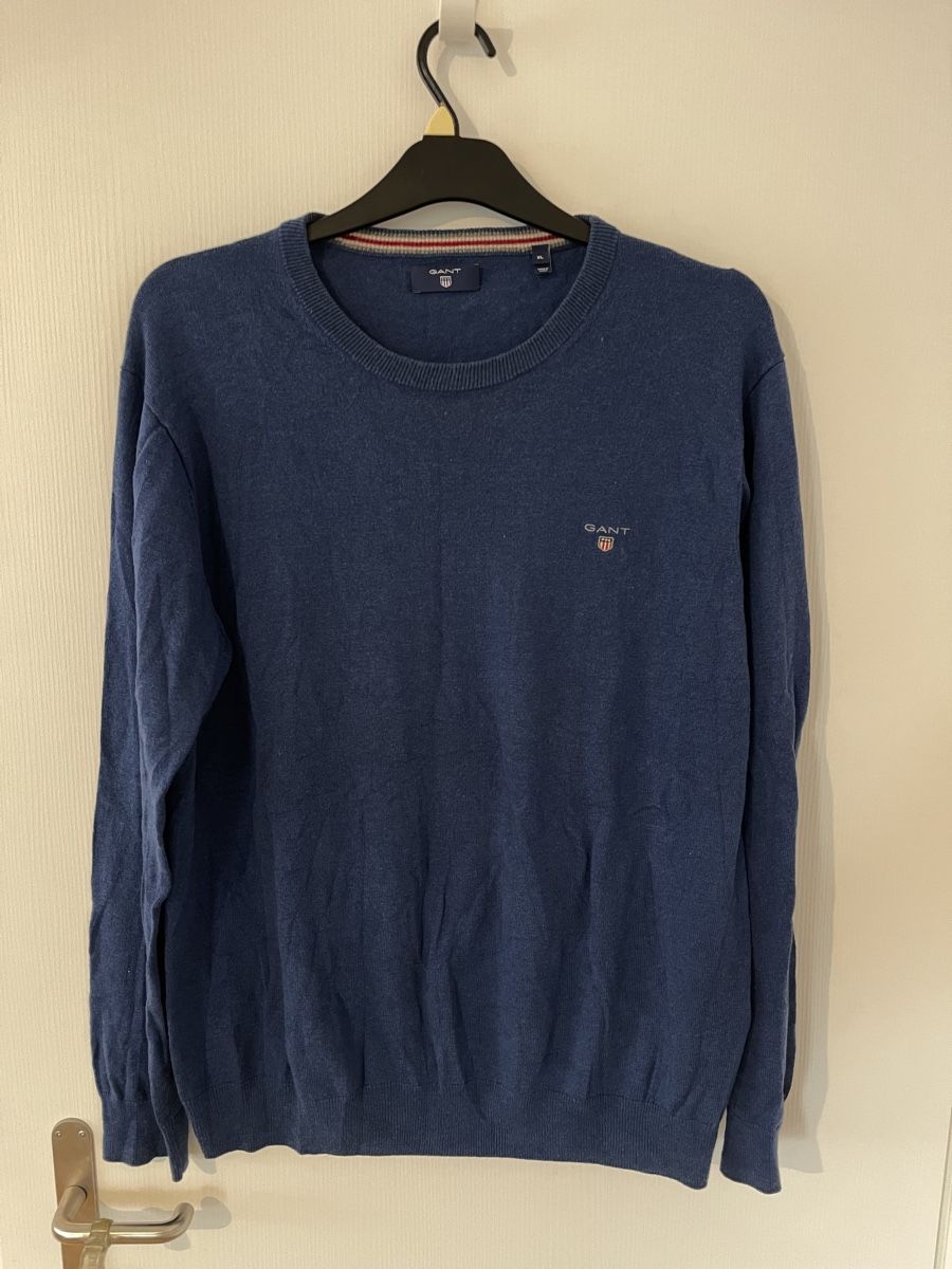 Gant Magliette Polo: GANT Pullover XL, wool! , Blau, elegant, oryginal, y2k – Usato da Wetzikon ZH venduto da Jan_wojt