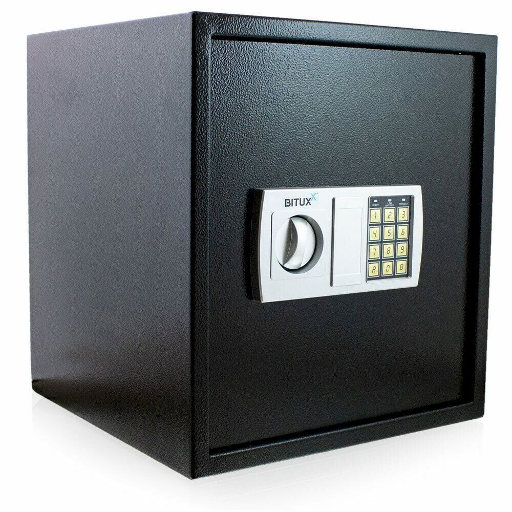 Casseforti: BITUXX Elektronischer Wandtresor Schwarz – Nuovo e nell'imballaggio originale da Bottighofen venduto da zaap 1