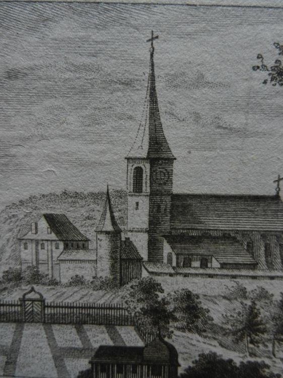 Gravures: Burgdorf Pfarrhaus Kirche – D'occasion à Risch par Rischli15 5