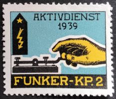 Soldatenmarke 2.WK, Funker Kp 2, Wi Fk 26