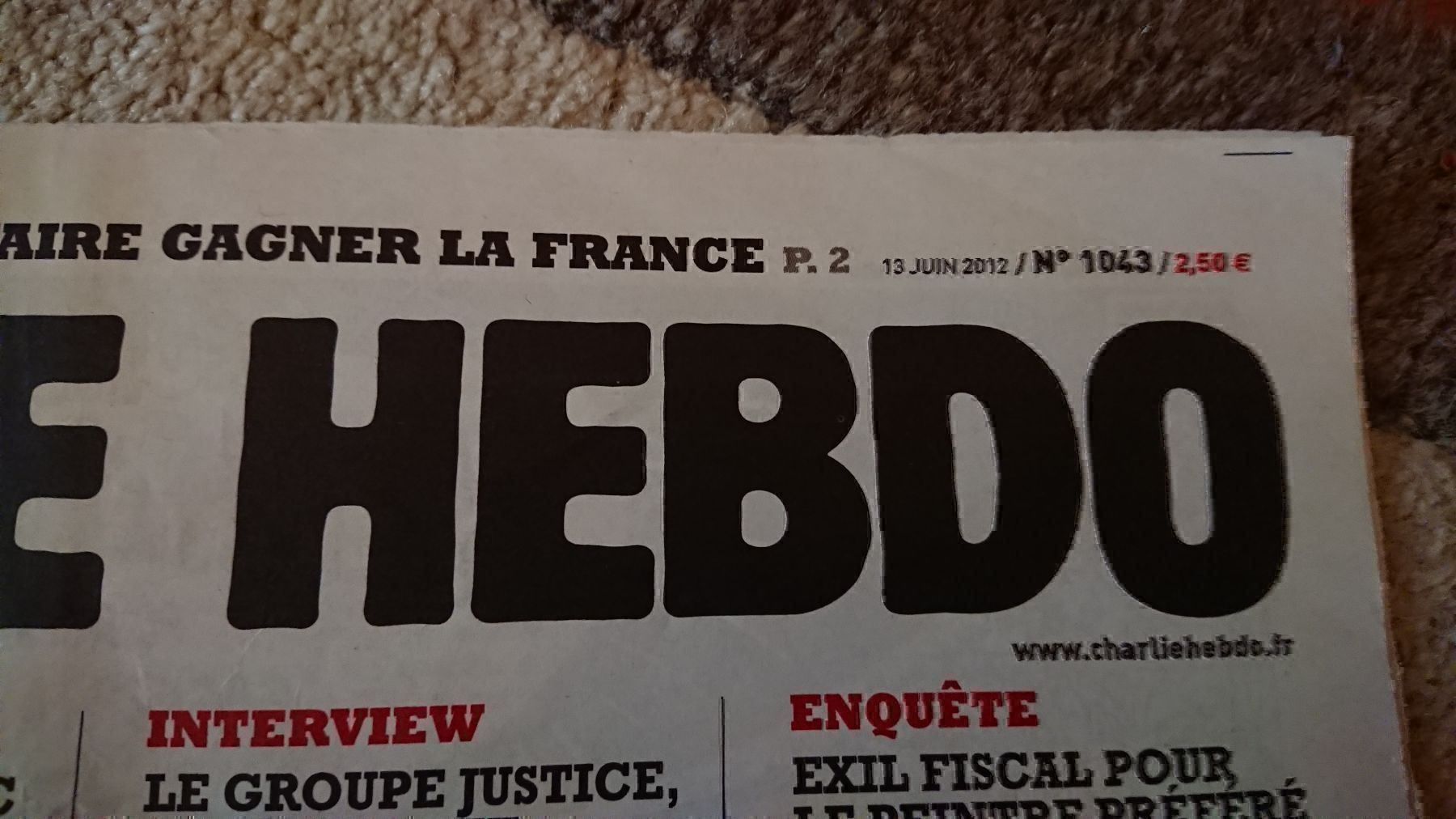Comics: Charlie Hebdo – Gebraucht aus Cortaillod von signep 2