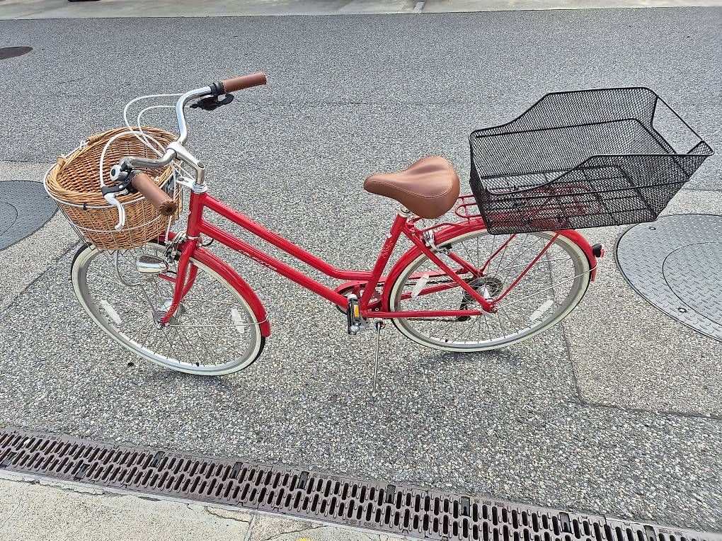 Velos: Bicicletta da donna rossa  – Gebraucht aus Bellinzona von pol_8nkm 2