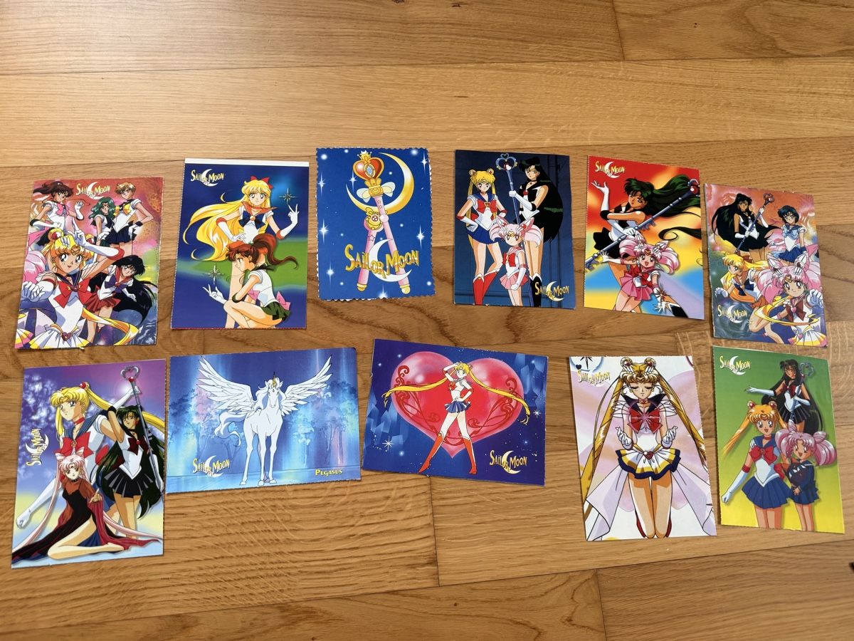 Fumetti: Sailor Moon Set 90er Bundle Figur Poster Sticker Sammlung – Usato da Kölliken venduto da lieblingsfund_93 7
