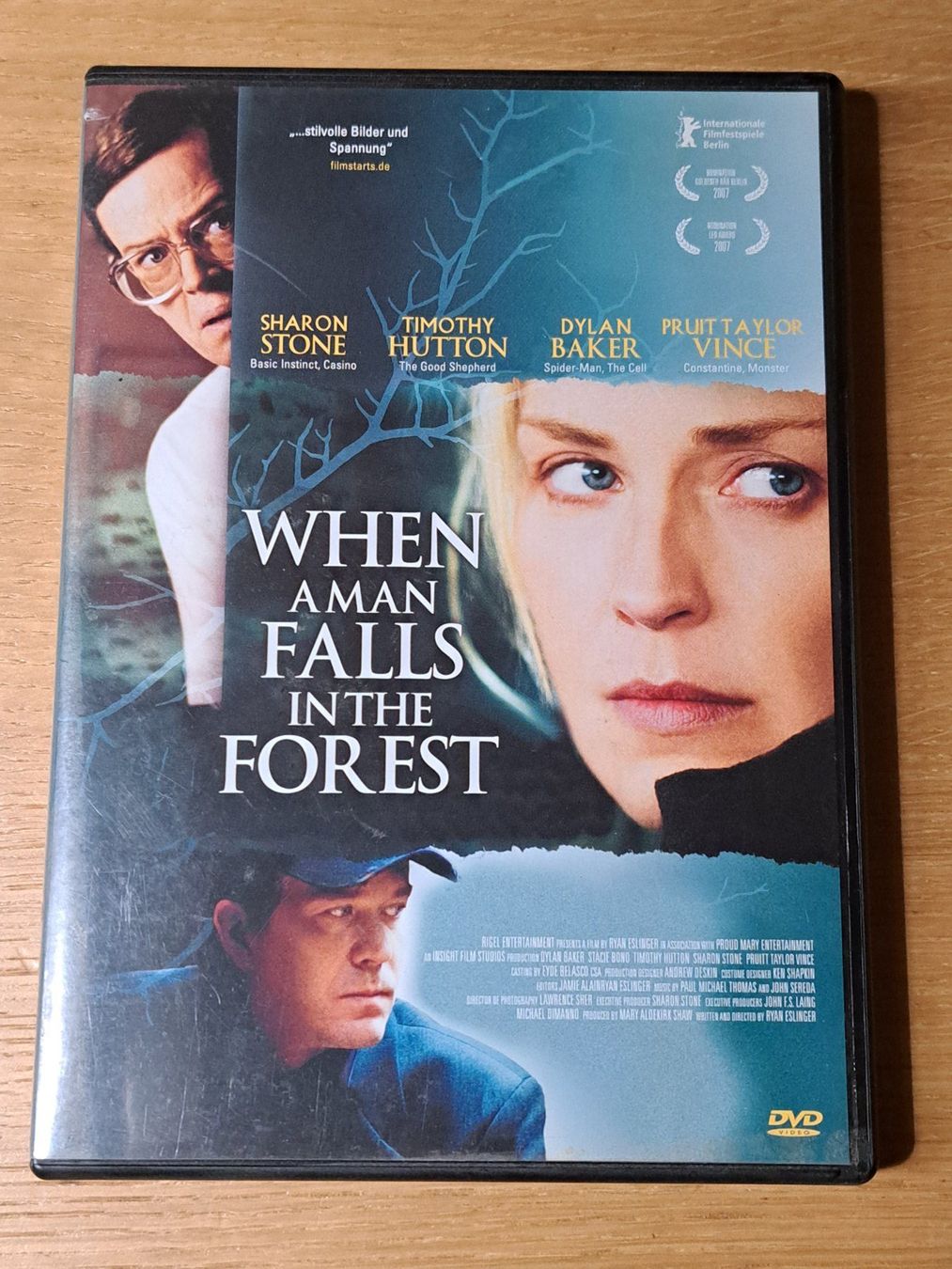 Alle DVDs: When a Man Falls in the Forest mit Sharon Stone, T. Hutton – Gebraucht aus Unterseen von Kanica