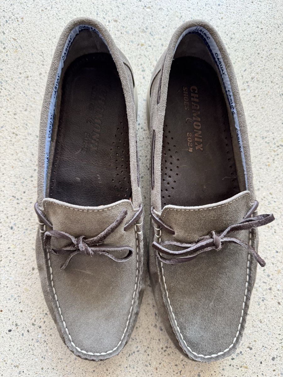 Herrenschuhe: Herren Mokassins Gr. 42, Wildleder, Chamonix – Neu (gemäss Beschreibung) aus Zürich von Chris-ZRH 2