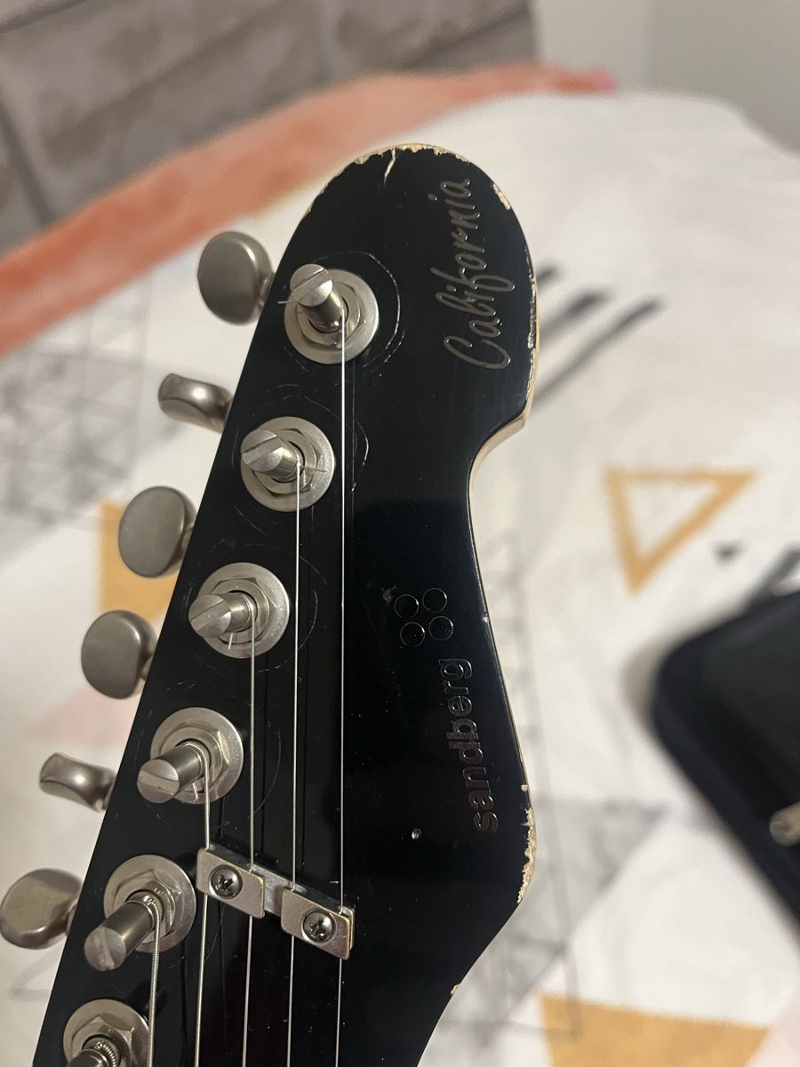 Strumenti musicali: Sandberg Guitars California II DC Silver Custom – Usato da Oftringen venduto da Baba-Stana12 3
