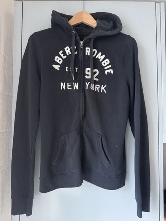 Abercrombie & Fitch Kapuzenjacke dunkel blau