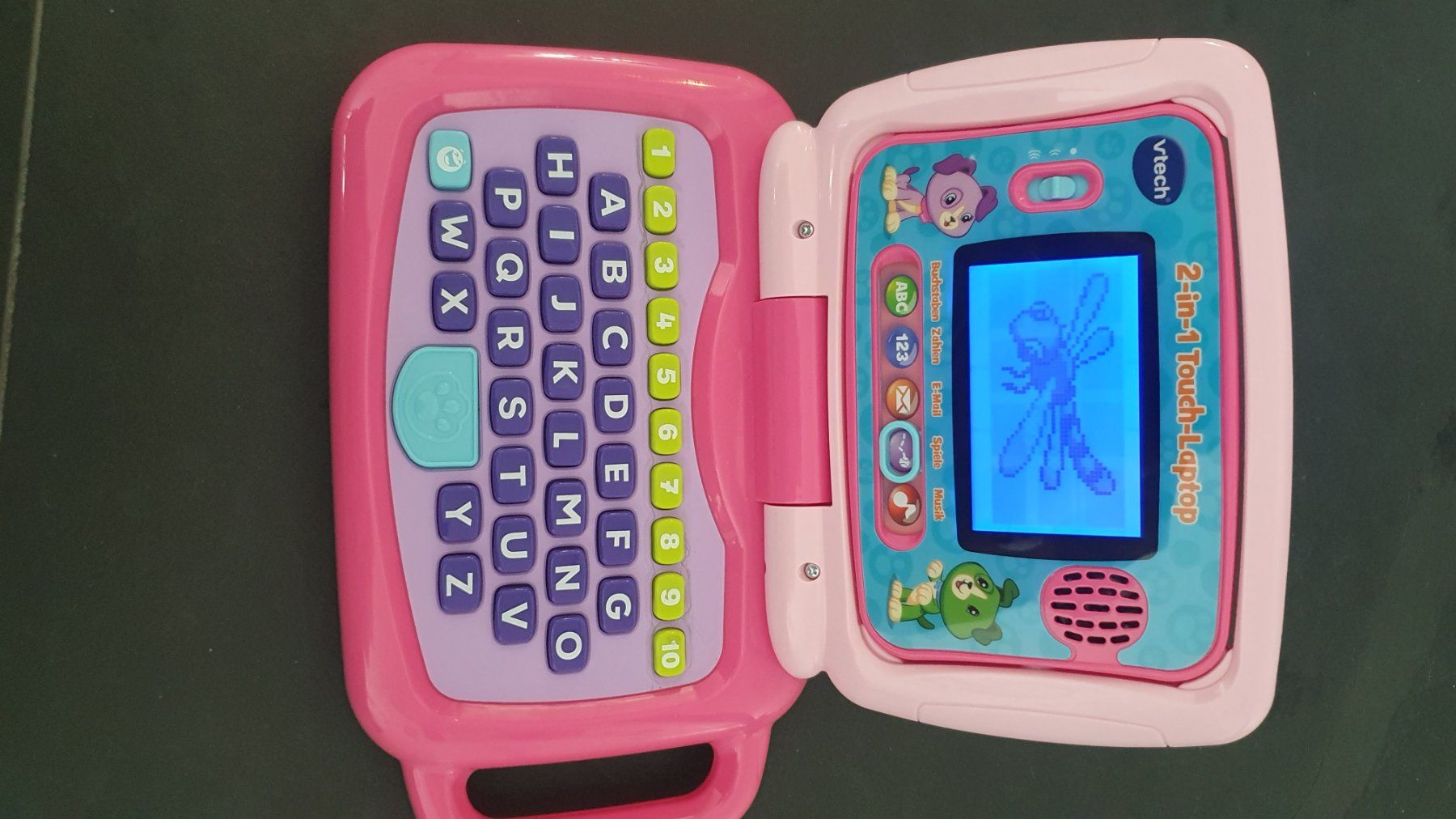 Vtech Giocattoli: ++ V-Tech ++ Lerncomputer / 2 in 1 Tablet / Laptop ++ ab 3 – Usato da Chur venduto da aladin_04 3